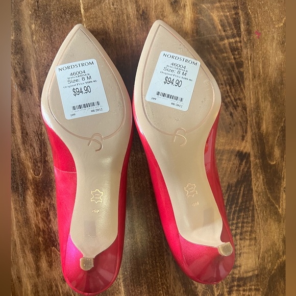 NWT - Size 8 - Joan and David - Pink heels - Picture 3 of 5